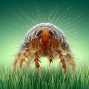 Close up of a Flea 
